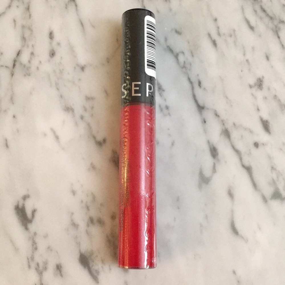 Sephora Cream Lip Stain in color 01 Always Red